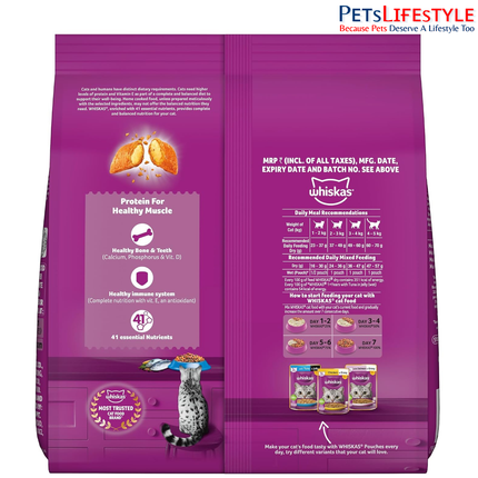 Whiskas Ocean Fish Adult Dry Cat Food