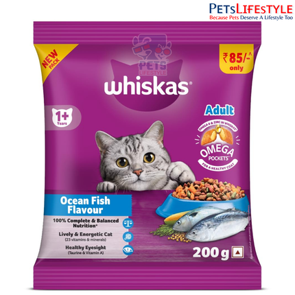 Whiskas Ocean Fish Adult Dry Cat Food