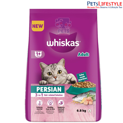 WHISKAS Persian Dry Adult Food