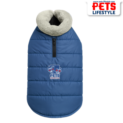 PᴇᴛsLɪғᴇsᴛʏʟᴇ Luxe Fur Jacket for Dogs – Premium Winter Wear (Available in 7 Colors)