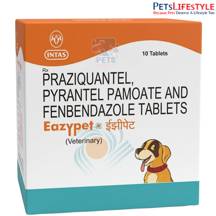 Eazypet Tablet for Dogs — Broad-Spectrum Deworming Tablet by Intas