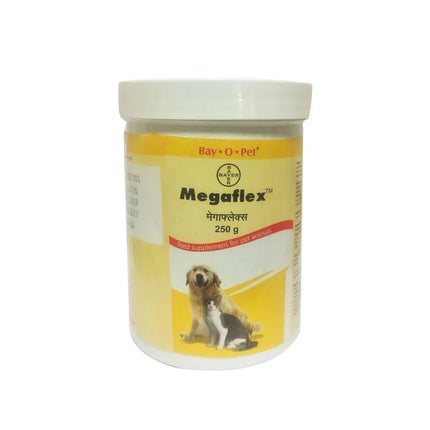 Bayer Megaflex Supplement for Cats and Dogs - 250 gms