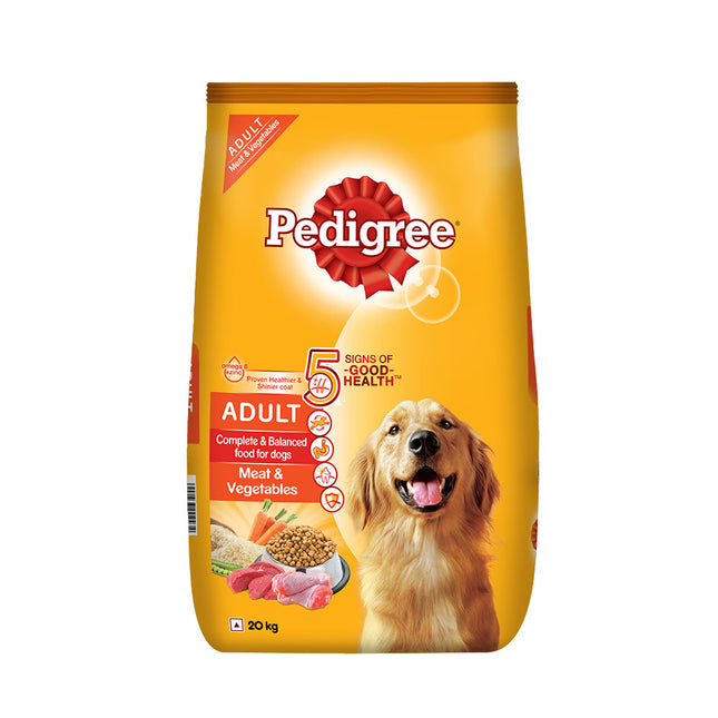 Pedigree Adult Dog Food Meat and Vegetables