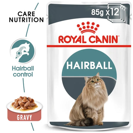 Royal Canin Hairball Care Gravy Wet Cat Food - 85 g packs