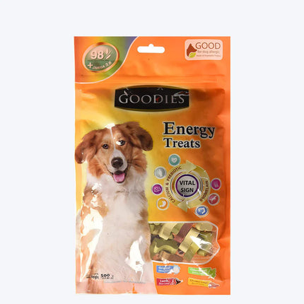 Goodies Energy Dog Treats - Bone Shaped - 125 g