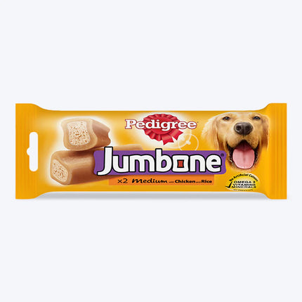 Pedigree Jumbone Mini Adult Dog Treat - Chicken & Lamb 180 g - 2 Treats