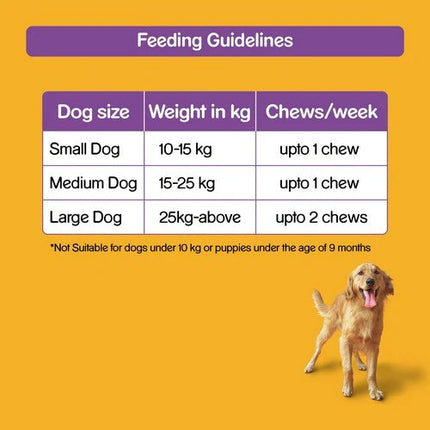 Pedigree Jumbone Mini Adult Dog Treat - Chicken & Lamb 180 g - 2 Treats