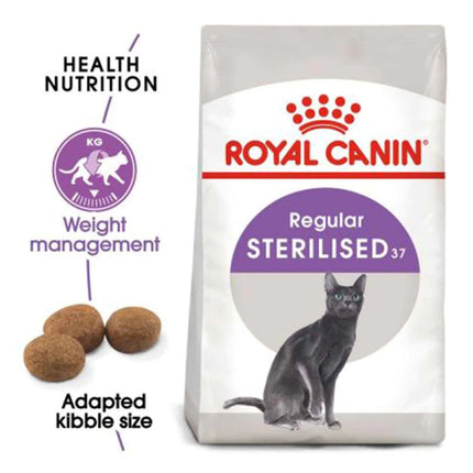 Royal Canin Sterilised/Neutered Adult Dry Cat Food - 2 kg