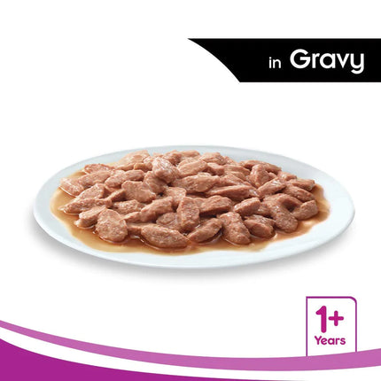 Whiskas Chicken in Gravy Adult Wet Cat Food - 85 g packs