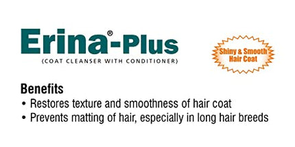 Himalaya Erina-EP Shampoo, 450 ml & Himalaya Erina Plus Coat Cleanser with Conditioner, 200 ml