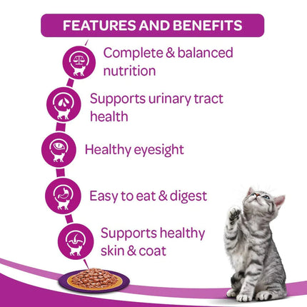 Whiskas Tuna in Jelly Adult Wet Cat Food - 85 gm packs