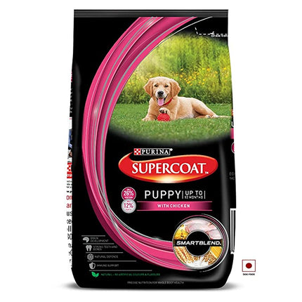 Purina SUPERCOAT Puppy All Breed Dry Dog Food, Chicken