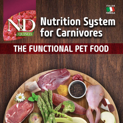 Farmina N&D Quinoa (Skin & Coat) Quail & Coconut all Breed , Grain-Free, Adult Dry Dog Food