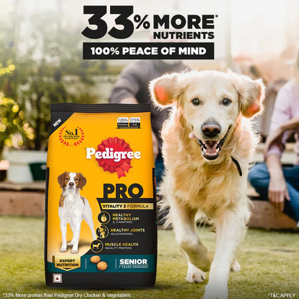 Pedigree PRO Expert Nutrition Senior (7+ Years) Adult Dog Dry Food