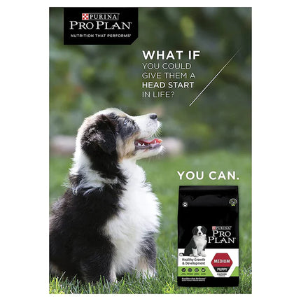 PURINA PRO PLAN Medium Breed Dry Puppy Food 15KG