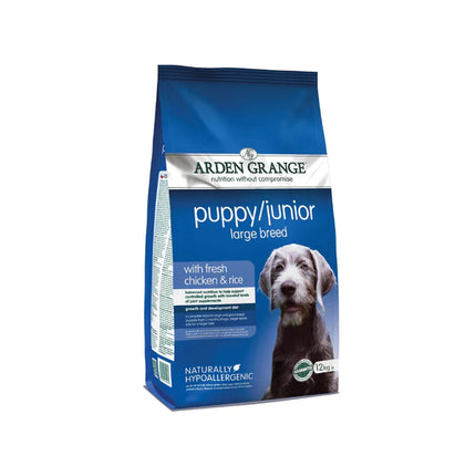 Large Breed Junior Puppy Food With Fresh Chicken & Rice
