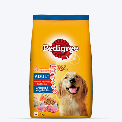 Pedigree Chicken & Vegetables Adult Dry Dog Food