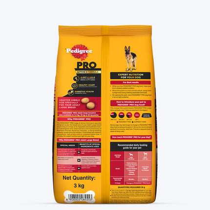 Pedigree Professional Active Adult Dry Dog Food