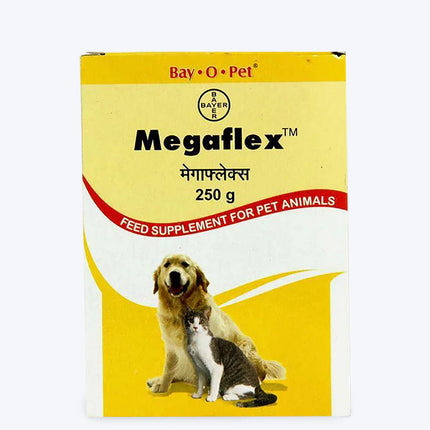 Bayer Megaflex Supplement for Cats and Dogs - 250 gms