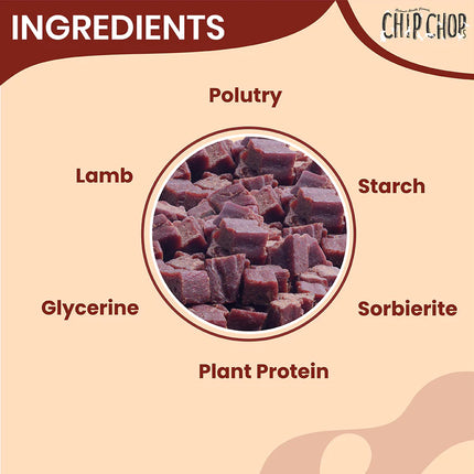 Chip Chops Dog Treats - Lamb Cubes - 70 g