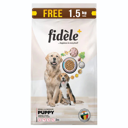 Fidele+ Dry Dog Food Small & Medium Puppy