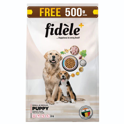 Fidele+ Dry Dog Food Small & Medium Puppy