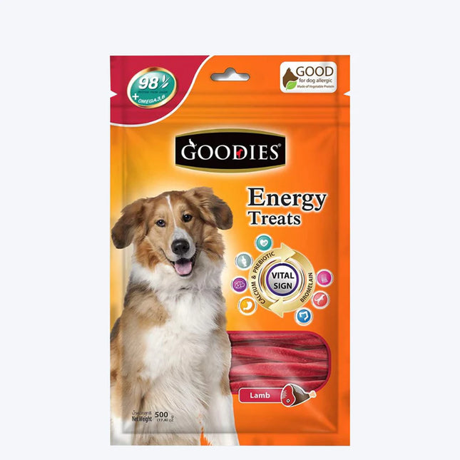 Goodies Energy Dog Treats - Lamb - 500 g