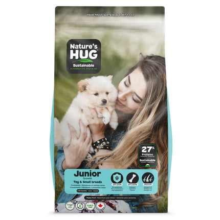 Nature'S Hug Dry Dog Food Junior Growth Toy & Small Breed