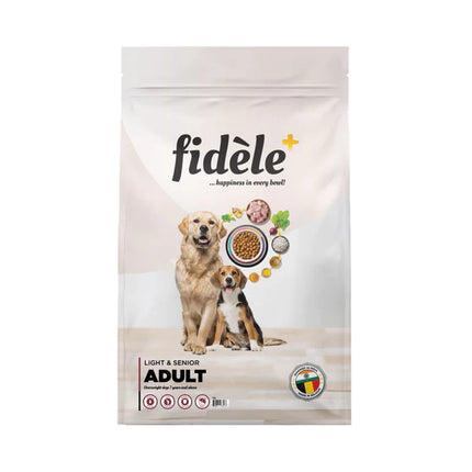 Fidele+ Dry Dog Food Adult Light & Senior