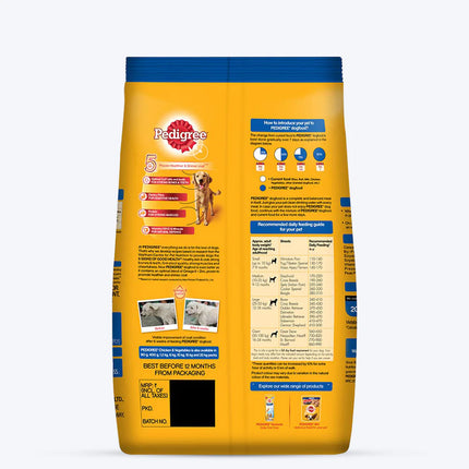 Pedigree Chicken & Vegetables Adult Dry Dog Food