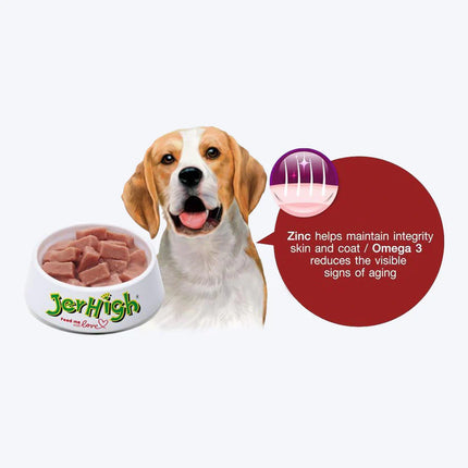 JerHigh Roasted Duck in Gravy Wet Dog Food - 120 g