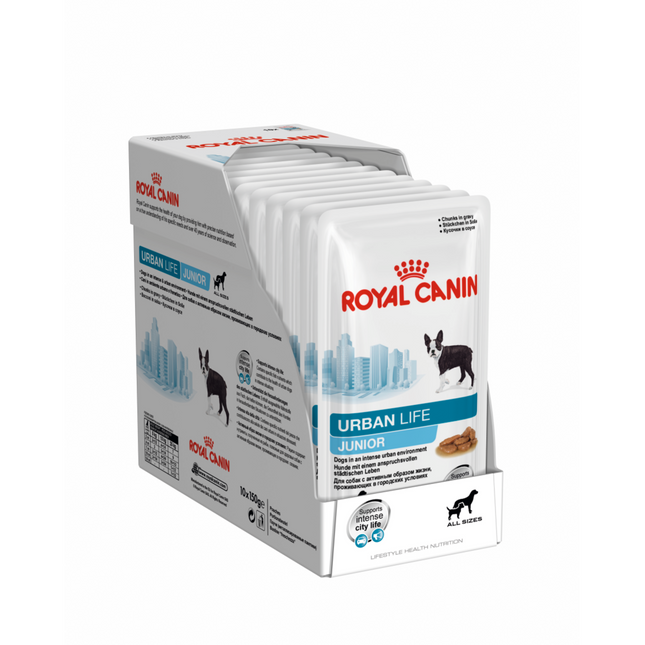 Royal Canin Urban Life Junior Wet Dog Food Pouch Dog Wet Food Pets Lifestyle