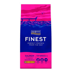 Fish4Dogs Finest Salmon Dry Dog Food Toy Breed Adult