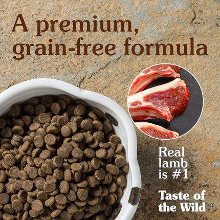 Taste of the Wild Dry Dog Food Sierra Mountain Canine (Roasted Lamb)