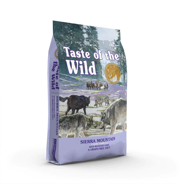 Taste of the Wild Dry Dog Food Sierra Mountain Canine (Roasted Lamb)