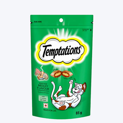 Temptations Cat Treat Seafood Medley Flavour - 85g