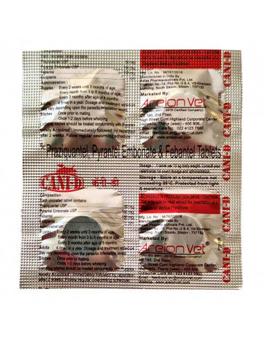 Areion Vet Cani - D Dog Deworming Tablets