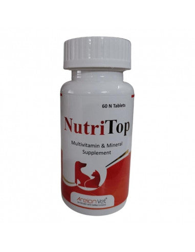 Areion Vet Nutri Top Multivitamin 60 Tablets