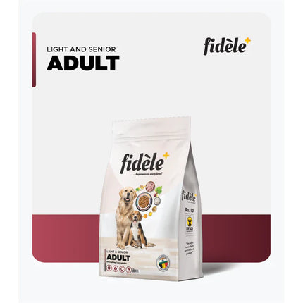 Fidele+ Dry Dog Food Adult Light & Senior