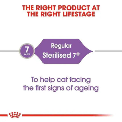 Royal Canin Sterilised 7+ Dry Cat Food