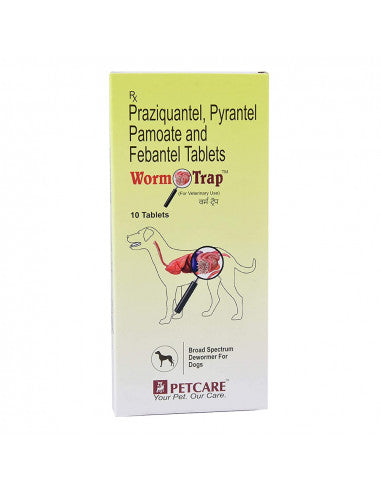 Petcare Worm Trap Deworming 1 tab