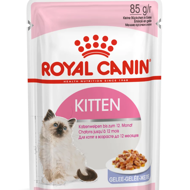 Royal canin KITTEN INSTINCTIVE JELLY-GELATINA-GELE (KITTEN POUCH JELLY)